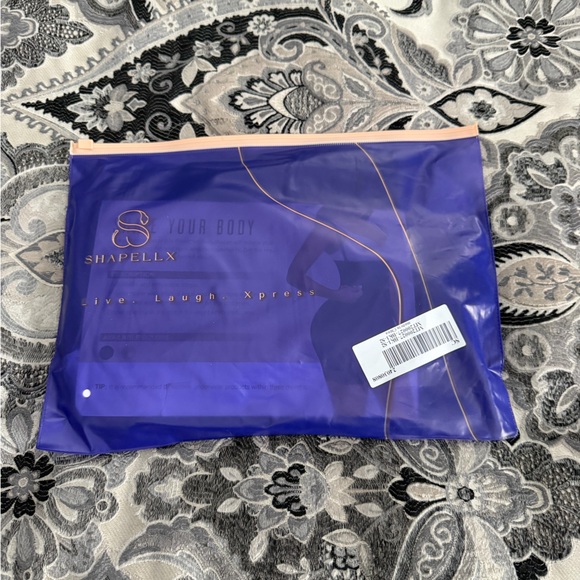 🖤 SHAPELLX High Waisted Thigh Shaper w/ Zipper – Black – Size Small (NWT) - Picture 8 of 9